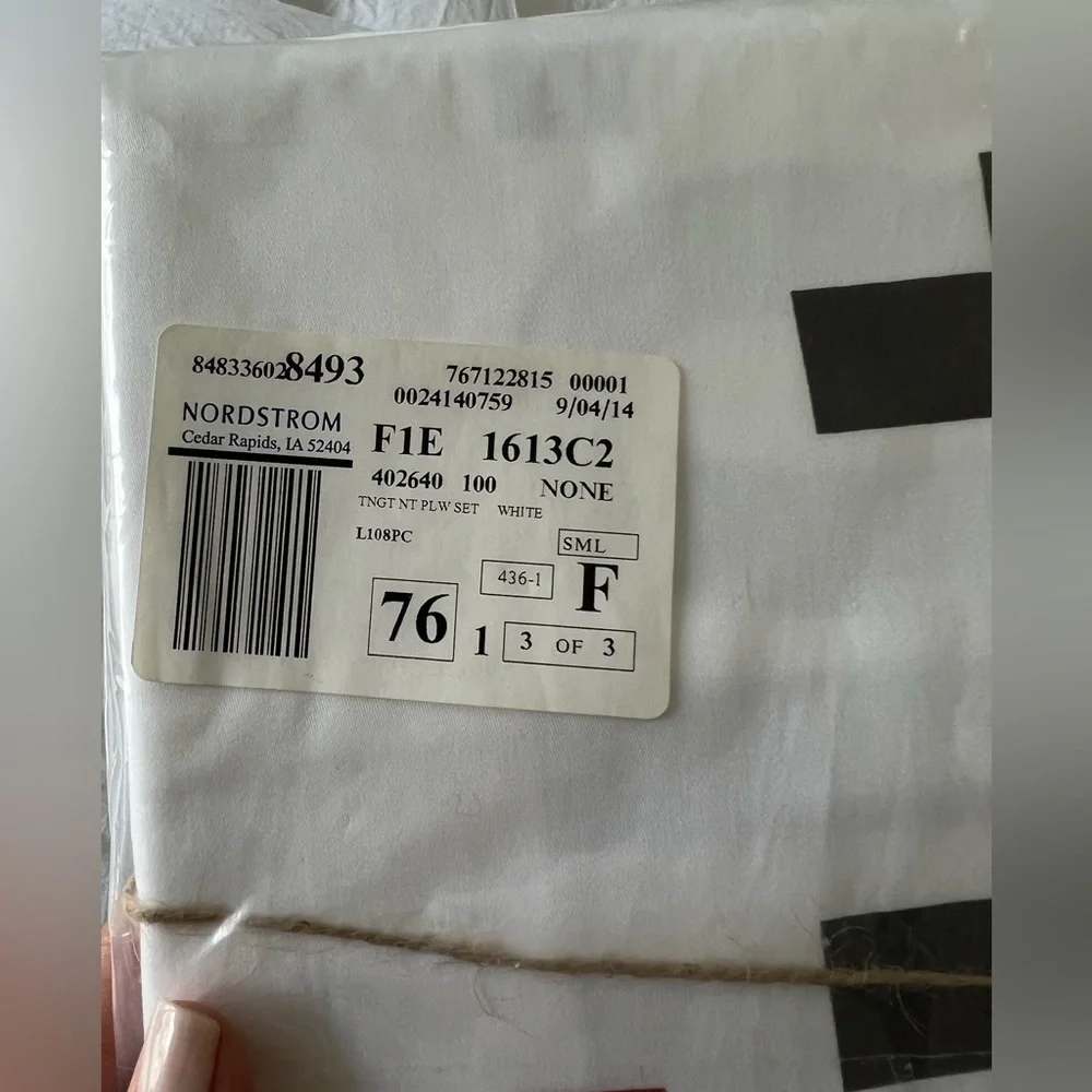 Levtex Pillowcases Set Of 2 | “Tonight” | “Not Tonight” | Wedding Gift Bridal.